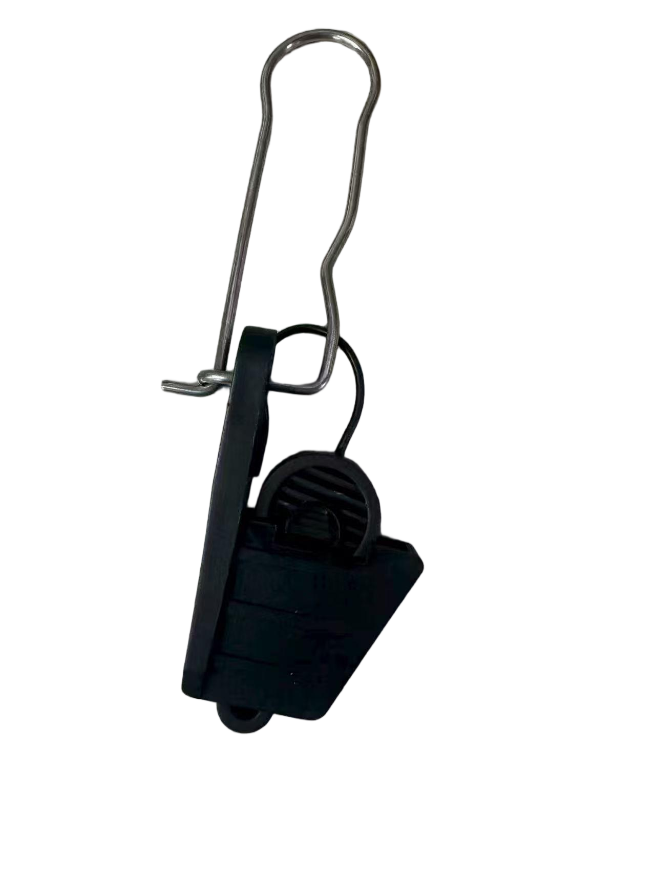 CPX-DTC tension clamp with nylon PA6 body and stainless-steel clip.